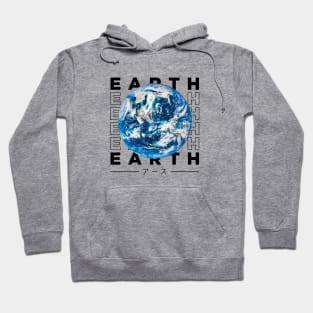 Earth Brutalism Design Hoodie